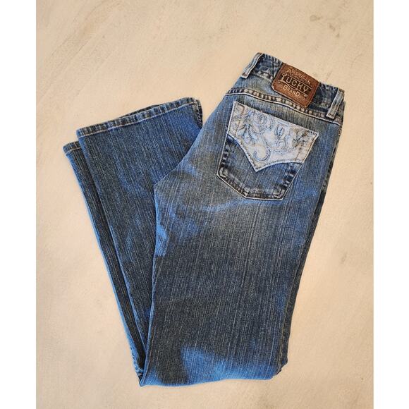 Lucky Brand Women's Denim Blossom Wonder Jean 90's Y2K Low Rise - Picture 1 of 13